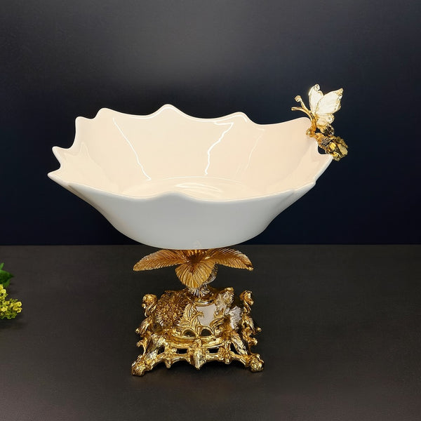 Butterfly Grace Pedestal Bowl