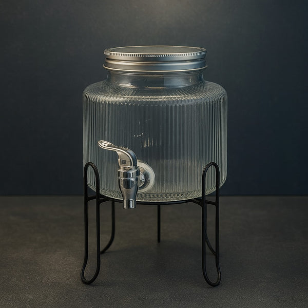 Glass Juice Dispenser
