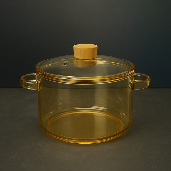 Glass Cooking Pot